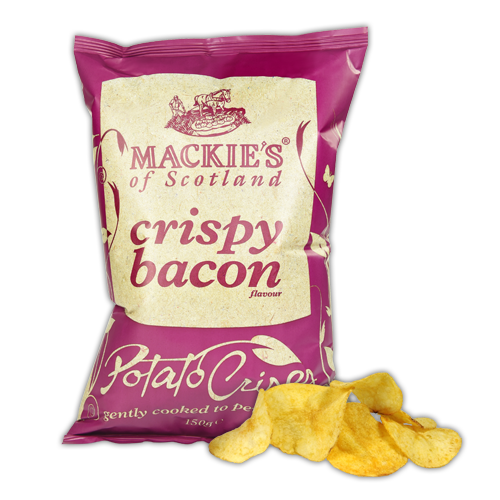 Mackie's Potato Crisps Crispy Bacon 150g