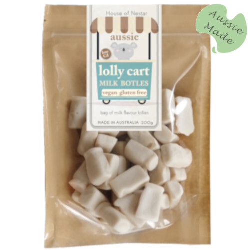 Lolly Cart Milk Bottles 200g