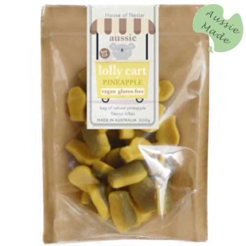 Lolly Cart Pineapples 200g