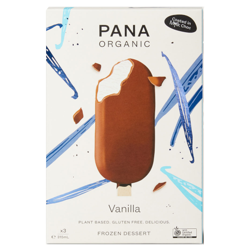 Pana Organic Vanilla Choc Coated 3pack