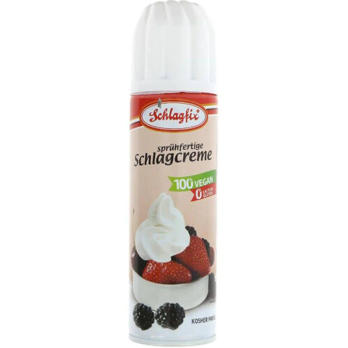 Schlagfix Vegan Spray Topping Cream 200ml