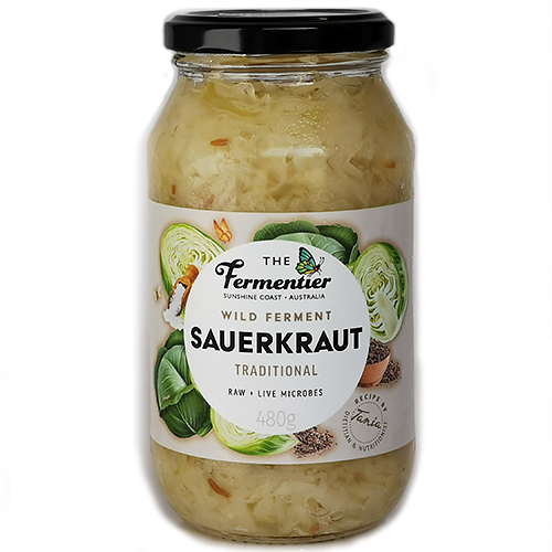 The Fermentier Traditional Sauerkraut 480g