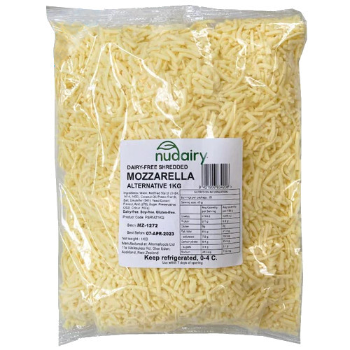 NuDairy Shredded Mozzarella 1kg