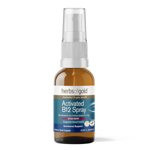 Herbs of Gold Activated B12 Spray 50ml