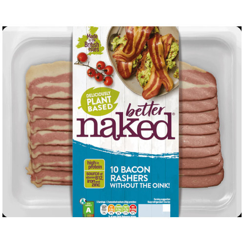 Better Naked Bacon Rashers 150g