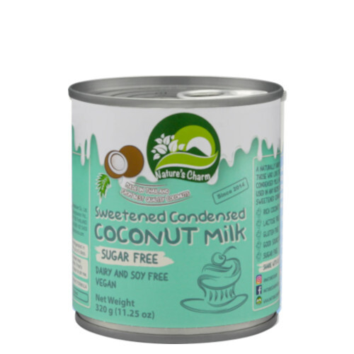 Natures Charm Sweetened Condensed Coconut Milk Sugar Free 320g