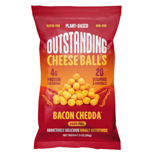 Outstanding Foods Bacon Chedda Cheese Balls 85g