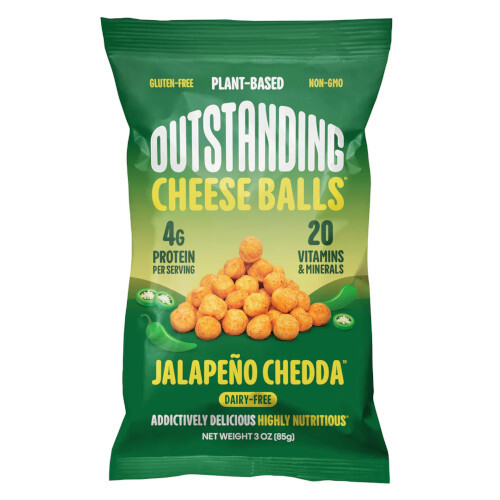 Outstanding Foods Jalapeno Chedda Cheese Balls 85g