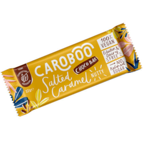 Caraboo Salted Caramel Nutty Choco Bar 32g