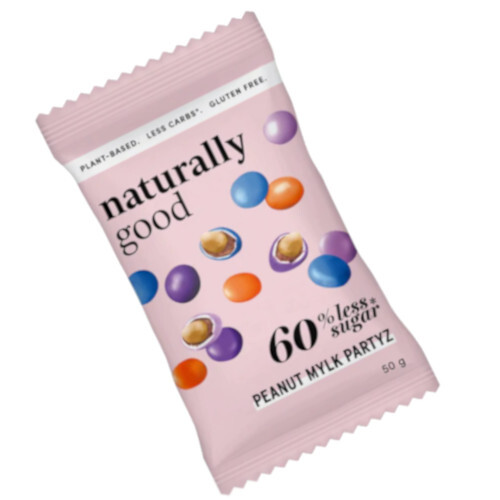 Naturally Good Peanut Mylk Partyz 50g