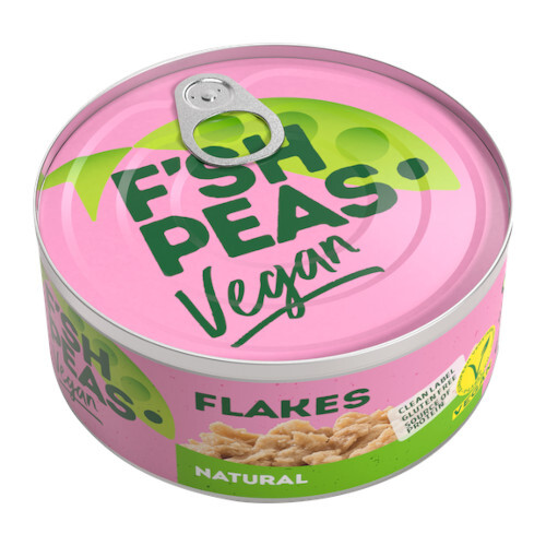 F'sh Peas Vegan Natural Flakes 140g