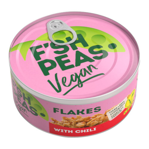 F'sh Peas Vegan Flakes with Chili 140g