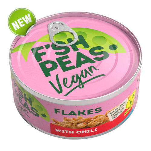 F'sh Peas Vegan Flakes with Chili 140g