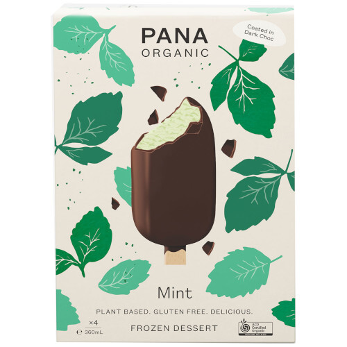 Pana Stick Ice Creams Mint 4pack