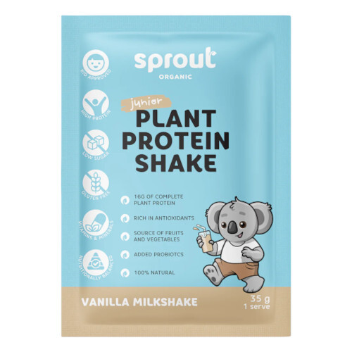 Sprout Organic Junior Protein Vanilla Shake Sachet 35g