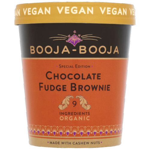 Booja Booja Choc Fudge Brownie Ice Cream Tub 465ml