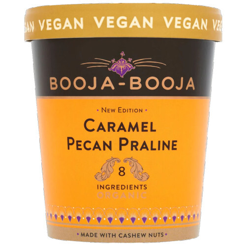 Booja Booja Caramel Pecan Ice Cream Tub 465ml
