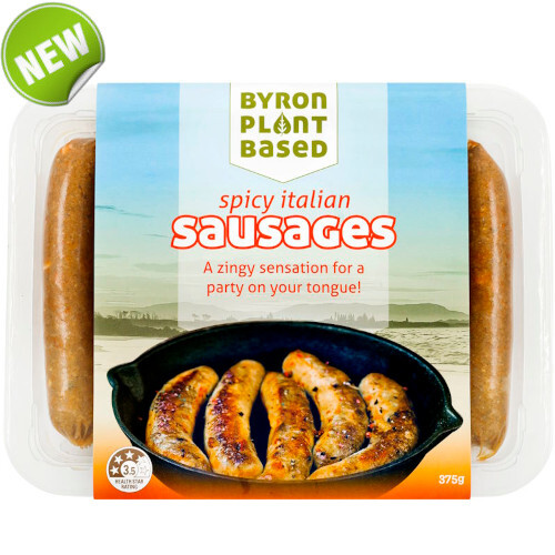 Byron Plant Based Spicy Italian Sausages 375g