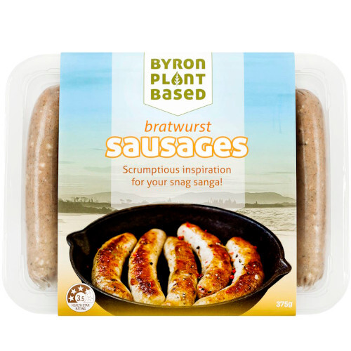 Byron Plant Based Bratwurst Sausages 375g
