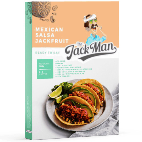 The Jack Man Mexican Salsa Jackfruit 350g