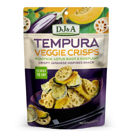 DJ&A Tempura Veggie Crisps 70g