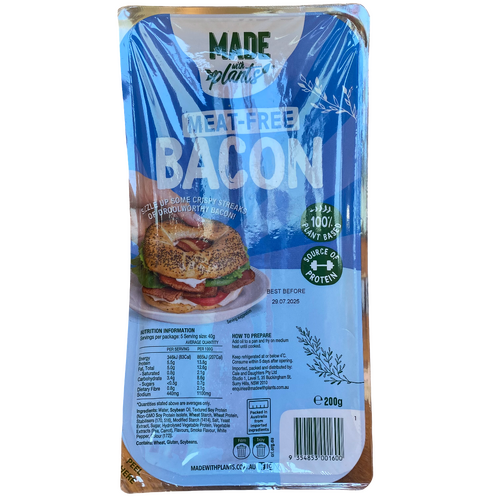 Made with Plants Bacon 200g