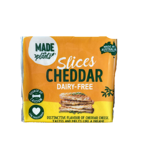 Made With Plants Cheddar Slices 200g