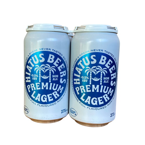 Hiatus Premium Lager 4x375 ml