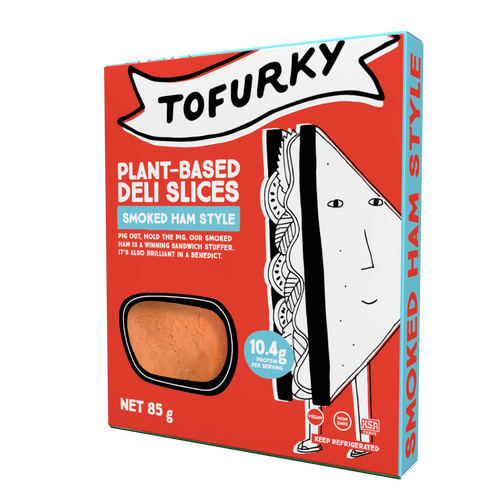 Tofurky CARTON Deli Slices Smoked Ham 85g - 6pk