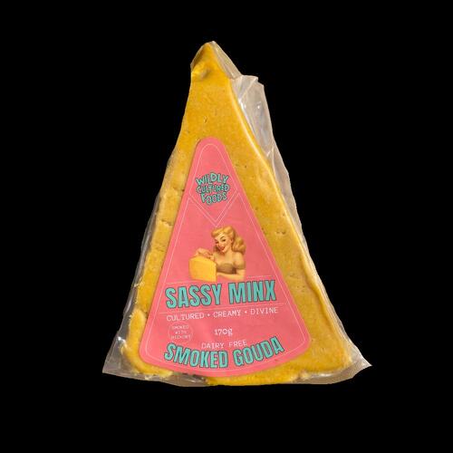 Wildly Cultured Foods Sassy Minx Smoked Gouda 170g