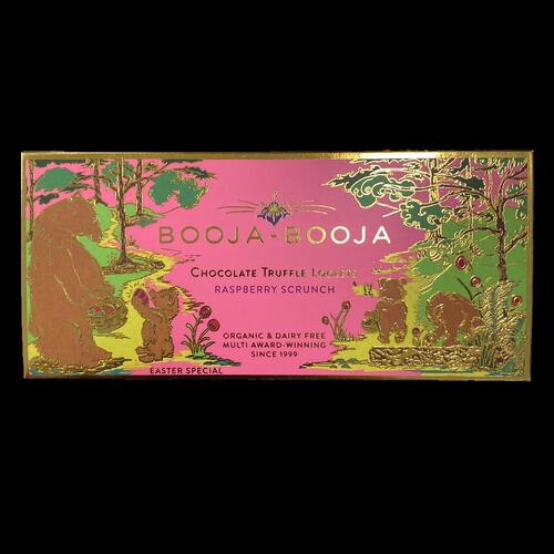 Booja Booja Easter Chocolate Raspberry Scrunch Truffle Loglets 115g
