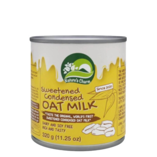 Natures Charm Sweetened Condensed Oat Milk 320g